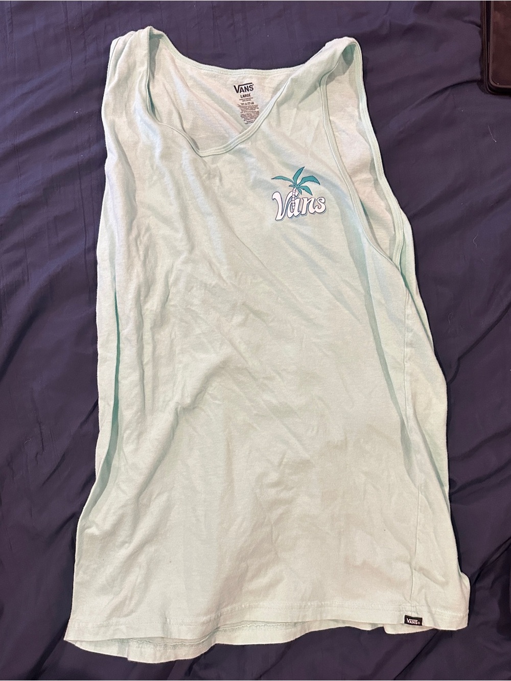Like New- Vans Men’s Logo Tank Top